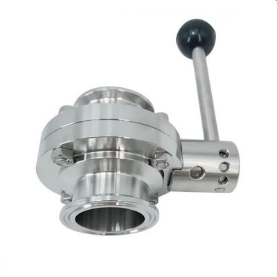 Хорошая цена Клапан-бабочка ISO9001 Макс 145psi SS304 гигиеническая онлайн