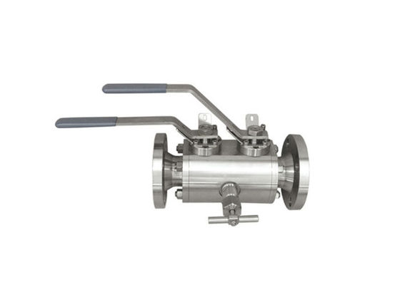 Хорошая цена Двойной шариковый клапан сварки ASME150 DBB гнезда кровотечения и блока онлайн